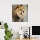 Poster art des lions (Bureau à domicile)