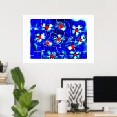 Poster Art des rêves brisés (Bureau à domicile)