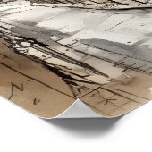 Poster Art des rues de Paris (Coin)