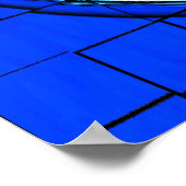 Poster Art des vagues océaniques (Coin)