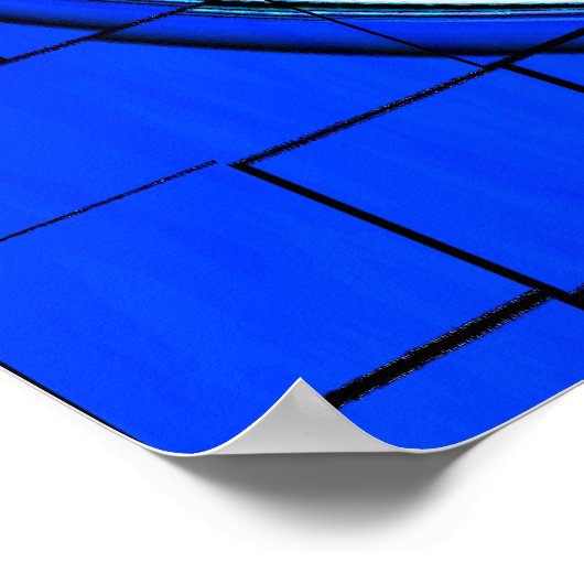 Poster Art des vagues océaniques (Coin)