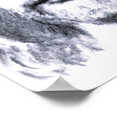 Poster Art dessiné JéChrist Imprimé (Coin)