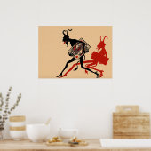 Poster Art diable vintage (Cuisine)