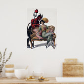 Poster Art diable vintage (Cuisine)