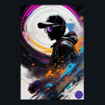 POSTER ART DJ POP<br><div class="desc">DJ IN NEON POP ART.</div>