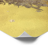 Poster *~* Art d'or céleste AP23 LIONESSE artistique (Coin)