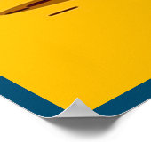 Poster Art du bus scolaire (Coin)