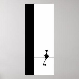 Poster Art du chat