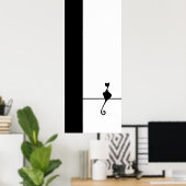 Poster Art du chat (Bureau à domicile)