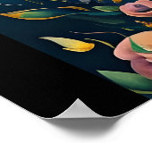 Poster Art du crâne de sucre - traditionnel Dia de los Mu (Coin)