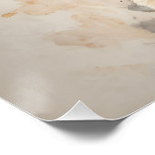 Poster "Art du jeune tigre Kiran" (Coin)