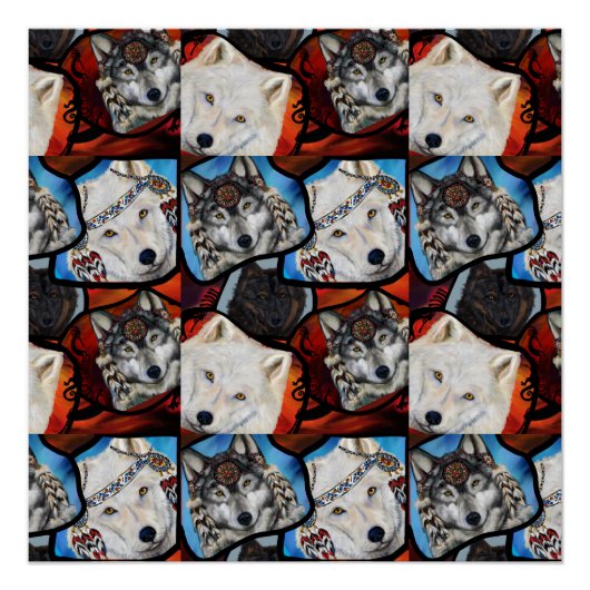 POSTER ART DU LOUP (Devant)