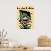 Poster Art du marché boursier (Cuisine)