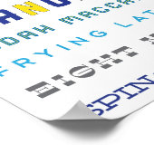 Poster Art du métro | Chanoukah (Coin)