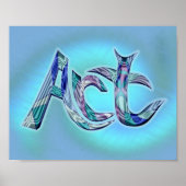 Poster Art du mot (Devant)