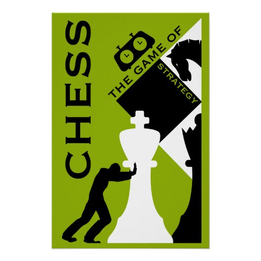Poster Art du mur d'échecs (Devant)