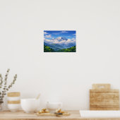 Poster Art du paysage photographique édité (Cuisine)