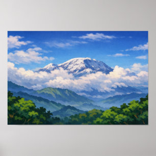 Poster Art du paysage photographique édité