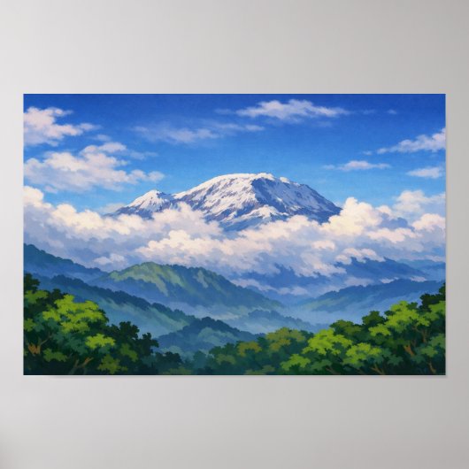 Poster Art du paysage photographique édité (Devant)