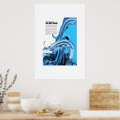 Poster Art du surf (Cuisine)