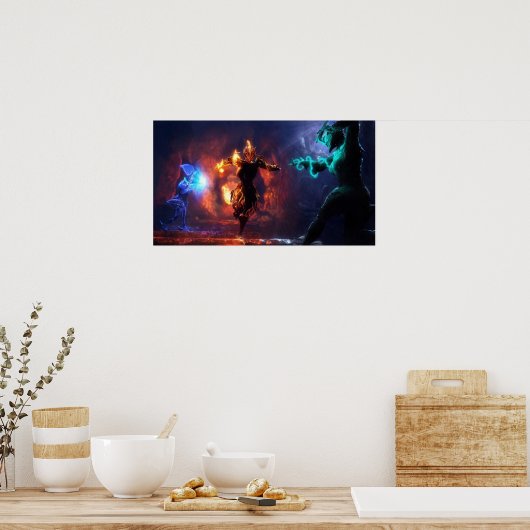 Poster Art du ventilateur Warframe (Cuisine)