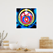 Poster Art du voyage mondial (Cuisine)