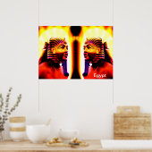 Poster Art égyptien (Cuisine)
