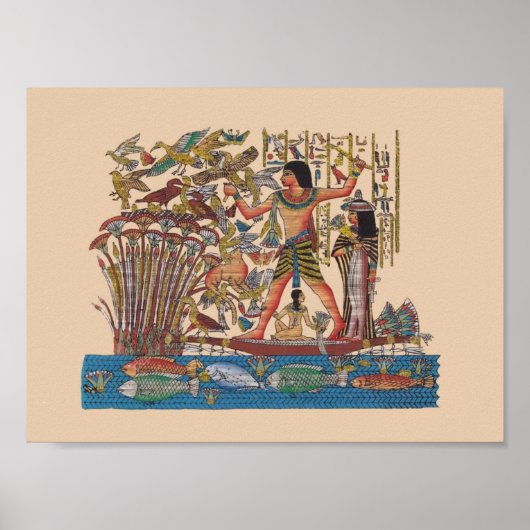 Poster Art égyptien (Devant)