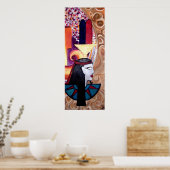 Poster ART ÉGYPTIEN NEFER TEM Imprimer (Cuisine)