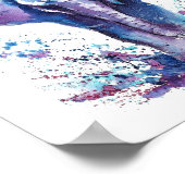 Poster Art enfant éléphant (Coin)