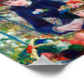 Poster Art Enthusiasts Gift Two Sisters Renoir Painting (Coin)