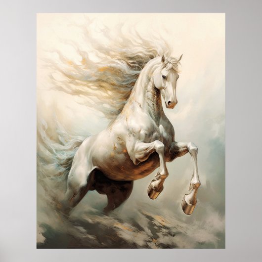 Poster Art équestre (Devant)