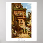 Poster Art Et Science Par Carl Spitzweg (Devant)