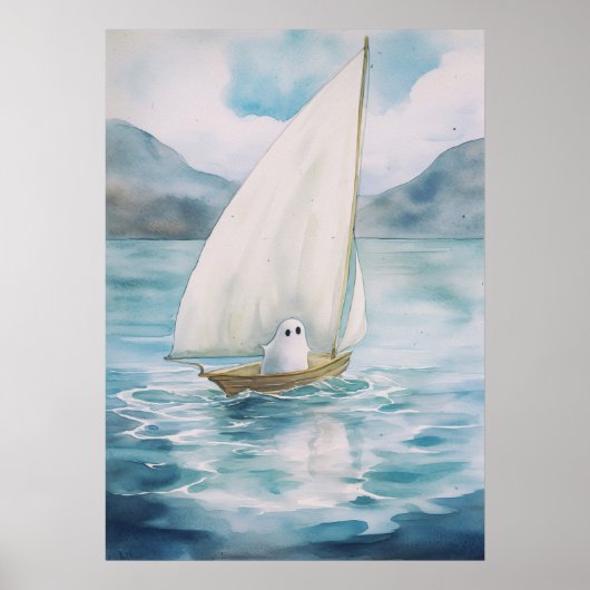 Poster Art fantôme : La voile (Devant)