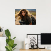 Poster Art Femme Soldat (Bureau à domicile)