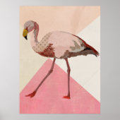 Poster Art Flamant rose (Devant)