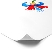 Poster Art floral (Coin)