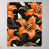 POSTER ART FLORAL #1 (Devant)