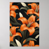 POSTER ART FLORAL #1 (Devant)