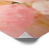 Poster Art Floral Abstrait (Coin)