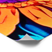 Poster Art Floral éffrayant (Coin)