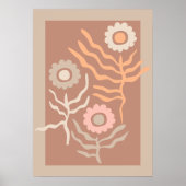 Poster Art floral rétro (Devant)