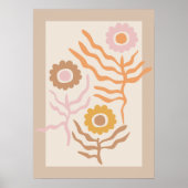 Poster Art floral rétro II (Devant)