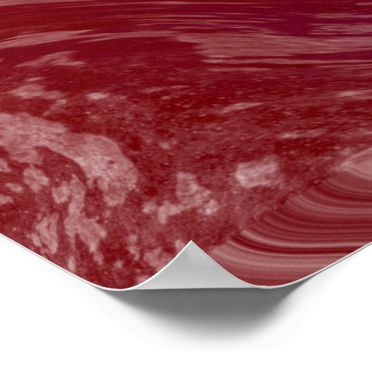 Poster Art fluide coloré (Coin)