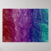 Poster Art fluide coloré (Devant)