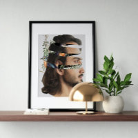 Art fou vintage surréaliste