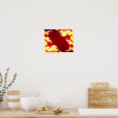 Poster Art fractal (Cuisine)