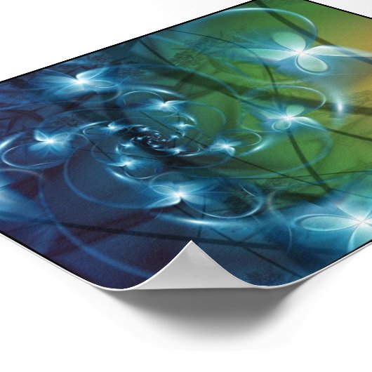 Poster art fractal (Coin)