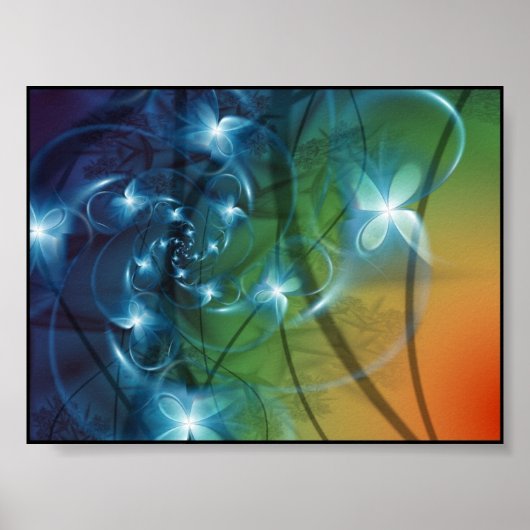 Poster art fractal (Devant)