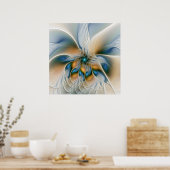 Poster Art Fractal De L'Imaginaire Abstrait En Plein Esso (Cuisine)